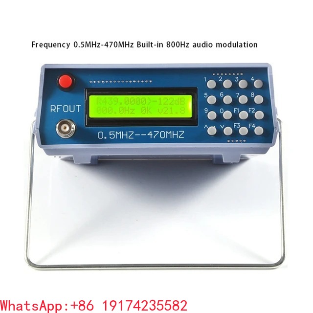Rf Signal Generator 0.5Mhz To 470Mhz - Генератор и измеритель радиочастотных сигналов 0,5