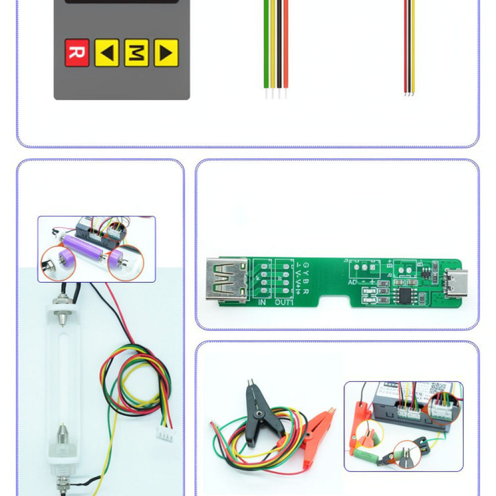 Тестер внутреннего сопротивлен – обзор и цена Battery Internal Resistance Tester Four Wire