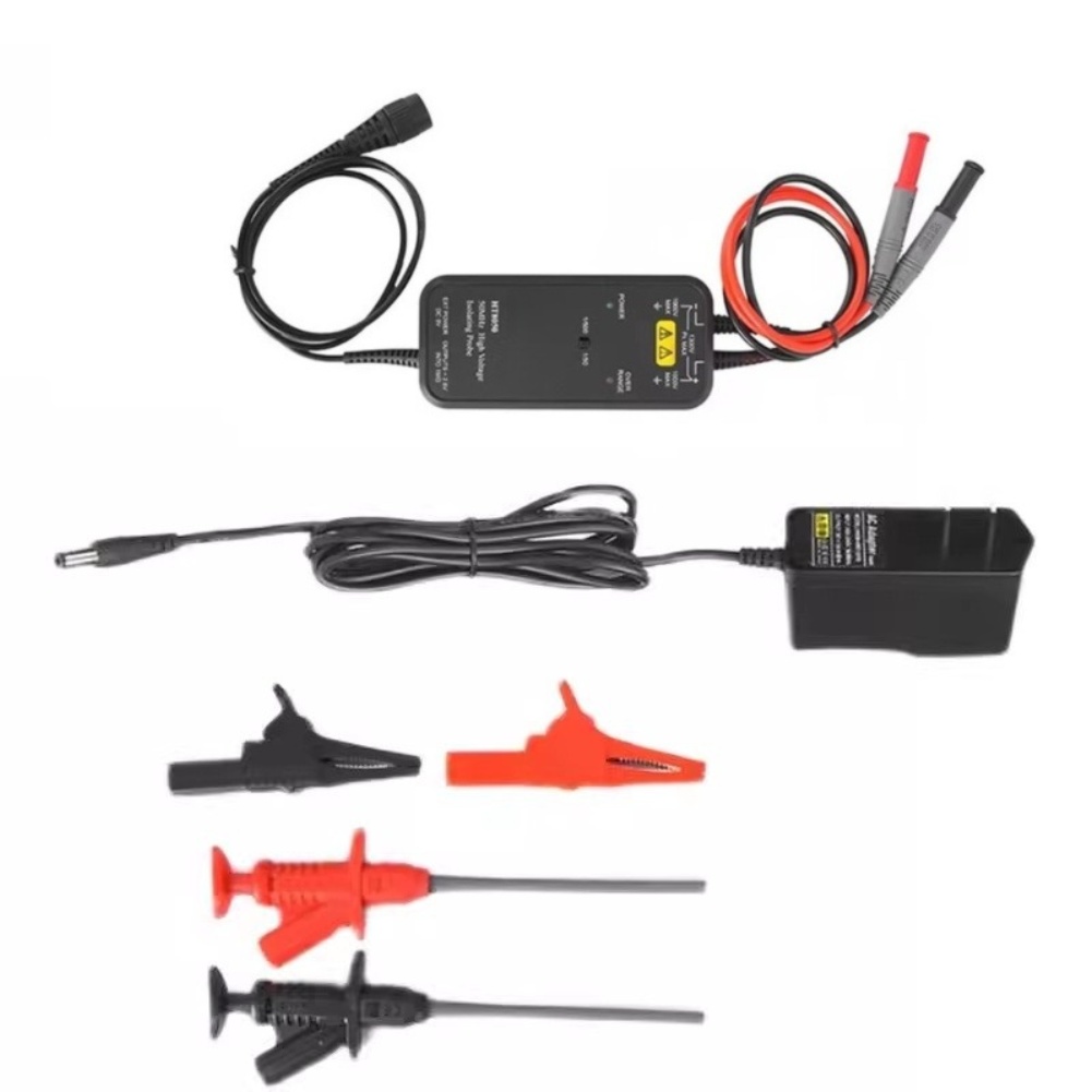 HT8050 HT8100 Высоковольтный д – обзор и цена High Voltage Differential Probe 100Mhz 1300V